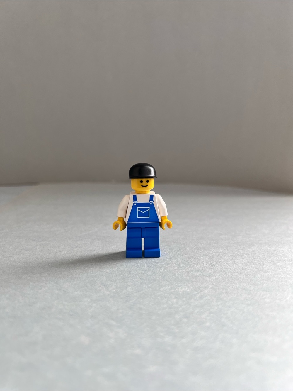 LEGO Male with Blue Overalls Minifigure